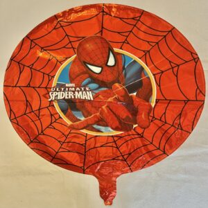 GLOBO HOMBRE ARAÑA ROJO 18" 45 cm