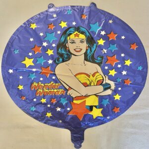 GLOBO MUJER MARAVILLA 18" 45 cm