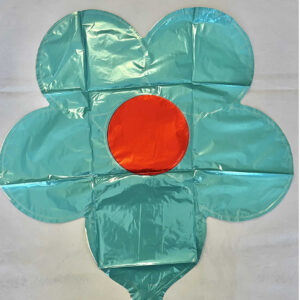 GLOBO FLOR 18" VERDE AQUA