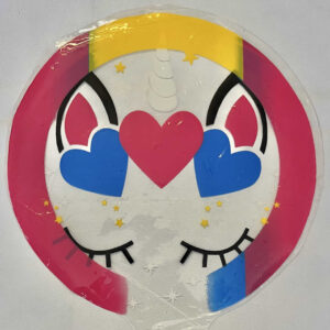 GLOBO BURBUJA UNICORNIO