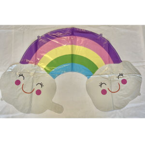 GLOBO ARCOIRIS PASTEL