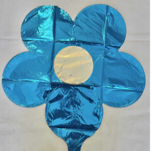 GLOBO FLOR 18" VERDE AZUL