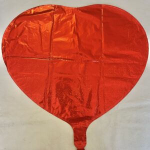 GLOBO CORAZON 18" ROJO