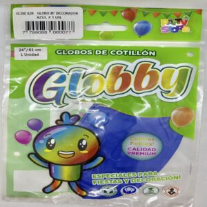 GLOBO 24" Decorador AZUL