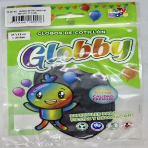 GLOBO 24" Decorador NEGRO