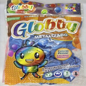GLOBO METALIZADO AZUL