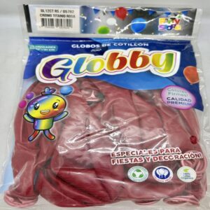 GLOBO CROMO TITANIO ROSA