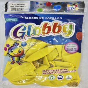 GLOBO CROMO TITANIO AMARILLO