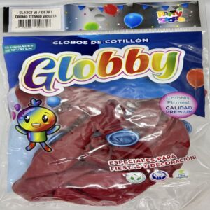 GLOBO CROMO TITANIO VIOLETA