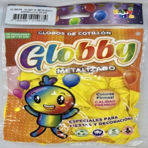 GLOBO METALIZADO AMARILLO