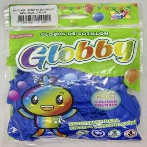 GLOBO DECORADOR AZUL REAL