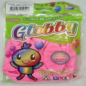 GLOBO DECORADOR ROSA BEBE