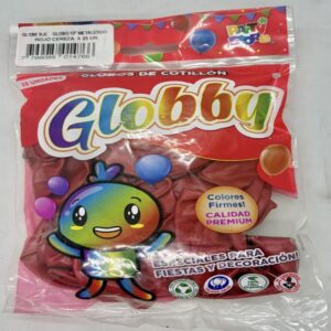 GLOBO METALIZADO ROJO CEREZA