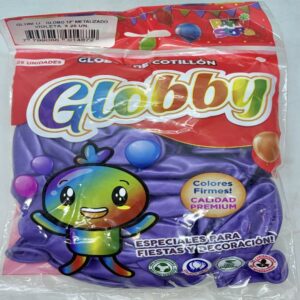 GLOBO METALIZADO VIOLETA