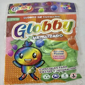 GLOBO METALIZADO VERDE LIMA